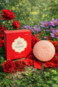 Sarth Rose & Saffron Luxury Ayurvedic Soap